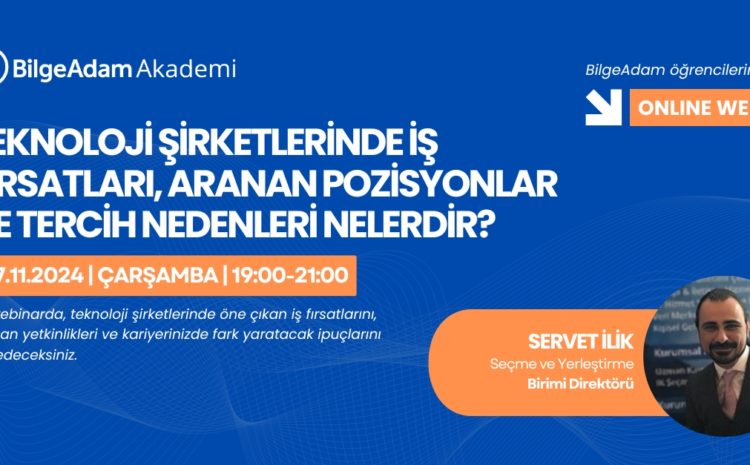 Teknoloji şirketlerinde iş fırsatları, aranan pozisyonlar ve tercih nedenleri nelerdir?