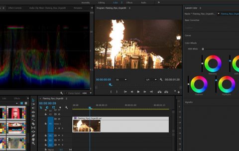 adobe premiere çalışma alanı